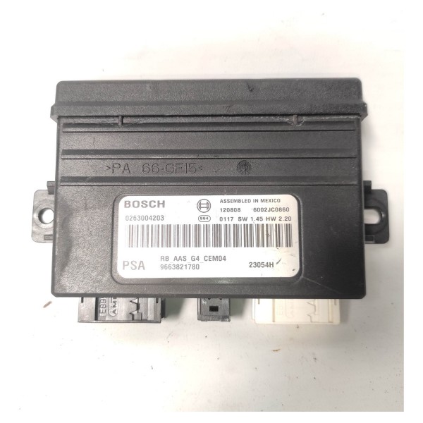 Modulo Conforto 9663821780 Peugeot 408 2011 2019