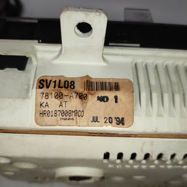 Painel Instrumentos 78100 A700 Honda Accord 2.2 At 93 97