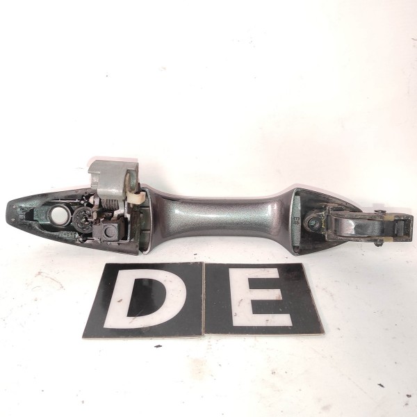 Maçaneta Externa Dianteira Esquerda Honda Crv 2007 2011 Cinza Dianteira