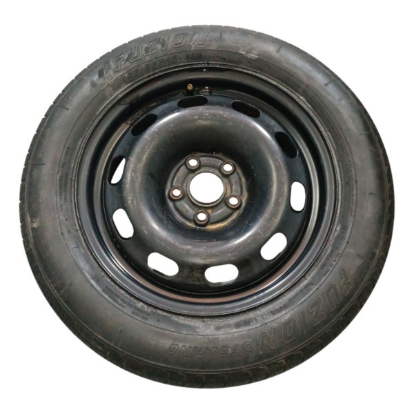 Roda Ferro 5x100 Com Pneu Volkswagen Fox Polo Golf Bora A3