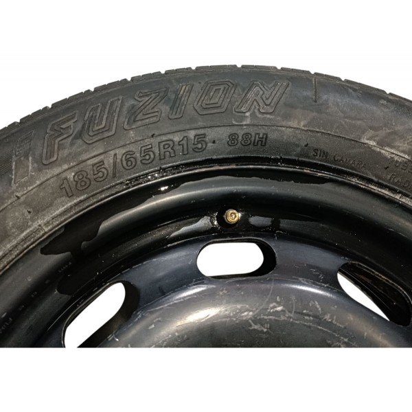 Roda Ferro 5x100 Com Pneu Volkswagen Fox Polo Golf Bora A3