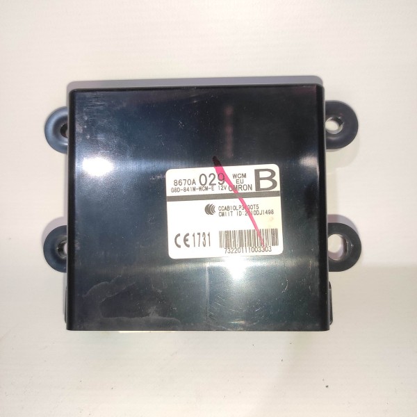 Modulo Alarme 8670a029 Mitsubishi Asx 2010 2016