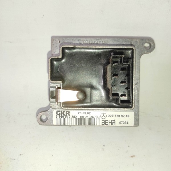 Modulo Ventilador Interno 2208209210 Mercedes Clk320 03 09