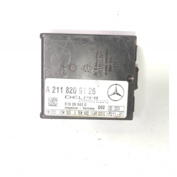 Modulo Central Alarme A2118209126 Mercedes Clk320 03 09