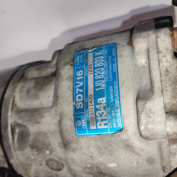 Compressor Ar Condicionado 1j0820803 Audi A3 Golf Bora 98 05