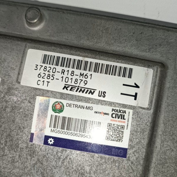 Kit Code Injeção 37820r18 M61 Honda Crv 2.0 07 11 Detalhe