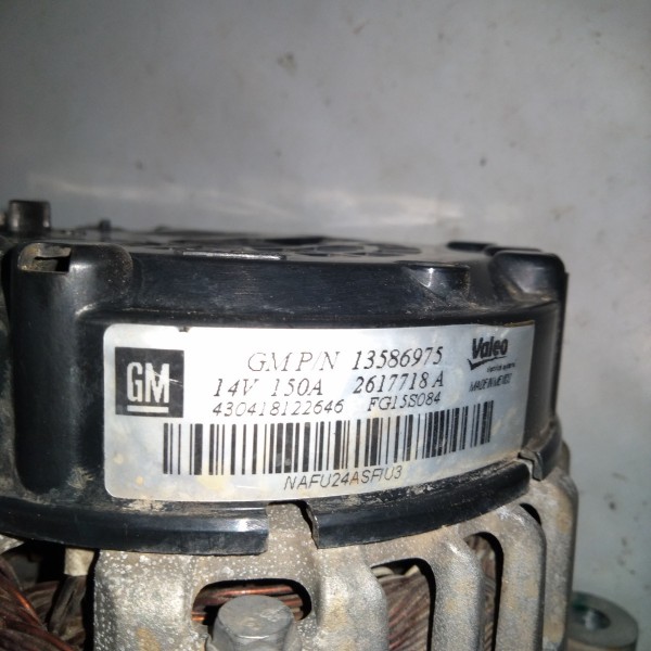 Alternador Valeo 150a Chevrolet Captiva 2006 2018 Testado
