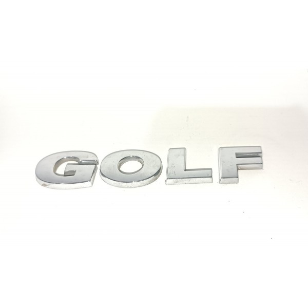 Emblema Golf Tampa Traseira Volkswagen Golf 2014 2020