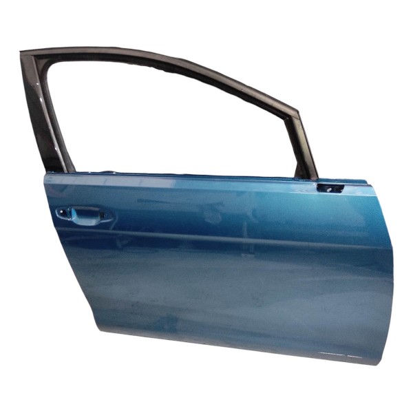 Folha Porta Dianteira Direita Volkswagen Golf 2014 2020 Dianteira Direito Azul
