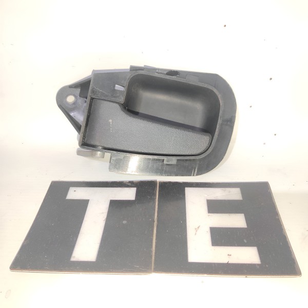 Macaneta Interna Traseira Esquerda Bmw 318 323 325 328 92 97 Preto Traseira