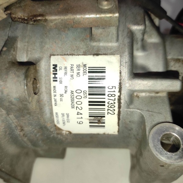 Compressor Ar Condicionado Fiat Bravo Tjet 2011 2016 Punto