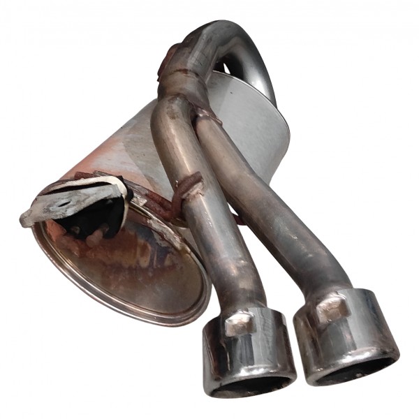 Abafador Traseiro Fiat Bravo Tjet 2011 2014