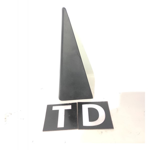 Moldura Porta Traseira Direita Chevrolet Captiva 2006 2018 Preto