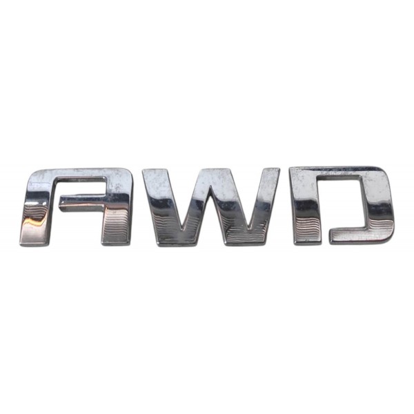 Emblema Awd Tampa Traseira Chevrolet Captiva 2006 2018