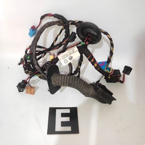 Chicote Porta Dianteira Esquerda Vw Golf 2014 2020