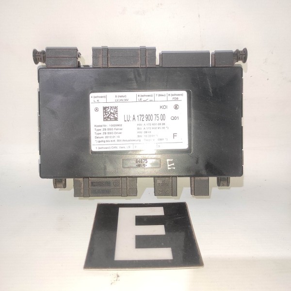 Modulo Banco Esquerdo Mercedes Slk 250 11 16 A1729007500