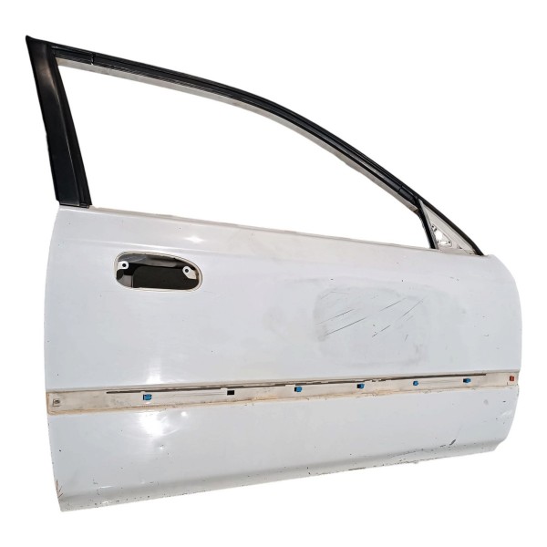 Folha Porta Direita Honda Civic Coupe 1996 2000 Detalhe Dianteira Direito Branco