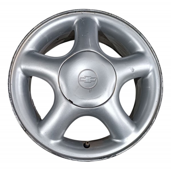 Jogo Roda 14 Chevrolet Tigra Com Calotinha 5 1/2j14 Pf49 F-2