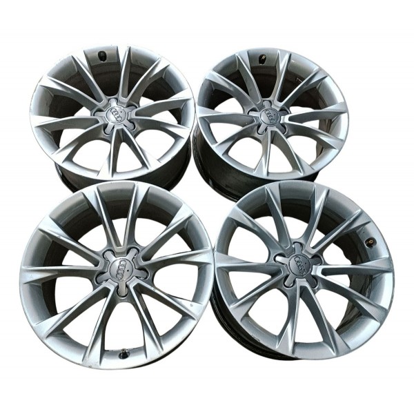 Jogo Roda 18 Audi A5 A4 2012 2017 5x112 8.5jx18h Et29 Prateado