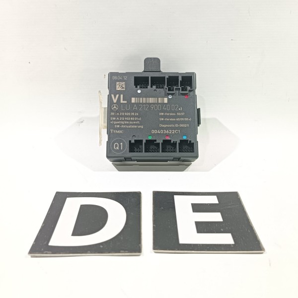 Modulo Porta Dianteira Esquerda Mercedes C180 C200 07 14