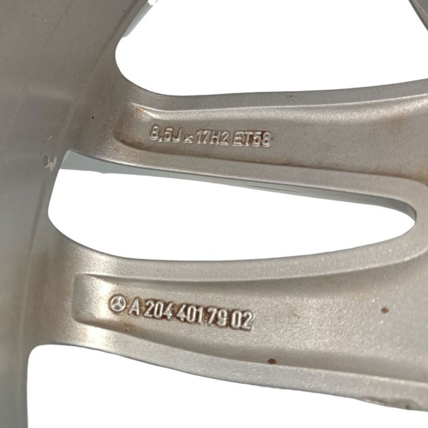 Roda Traseira Mercedes C180 2011 2014 5x112 17x8,5j Et58