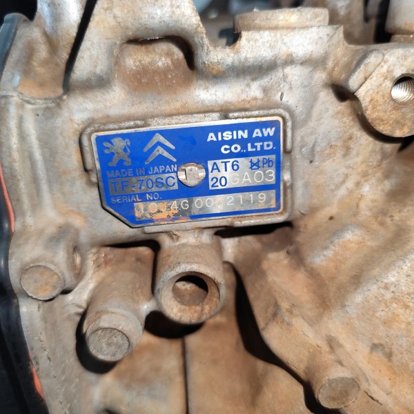 Cambio Automatico Peugeot 3008 Thp 2008 2016 Tf70sc At6