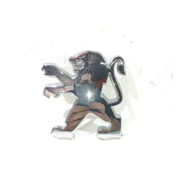 Emblema Tampa Traseira Peugeot 3008 2008 2016 Cromado