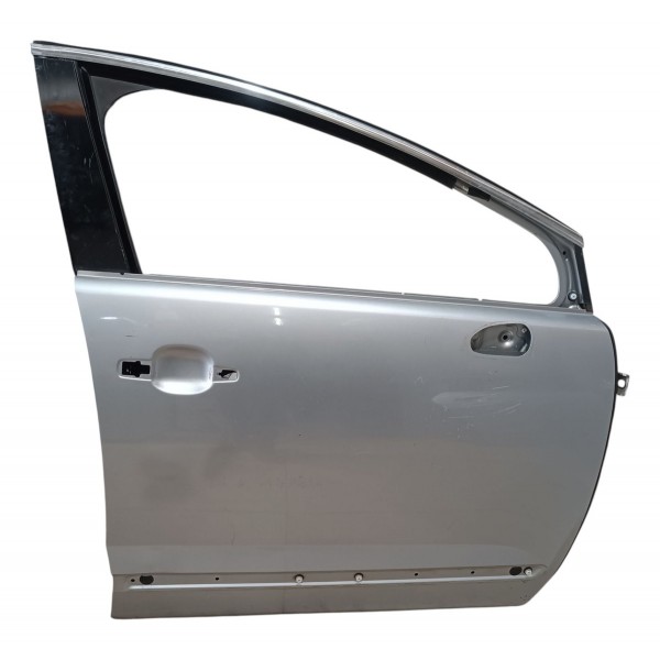 Folha Porta Dianteira Direita Peugeot 3008 2008 2016 Dianteira Direita Prateado