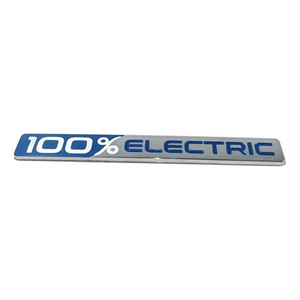 Emblema 100% Electric Porta Dianteira Jac Ejs1 2021 2025