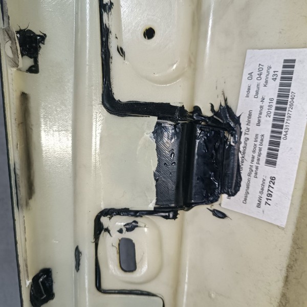 Forro Porta Traseiro Direito Bmw 530 E60 04 10 535 Detalhe