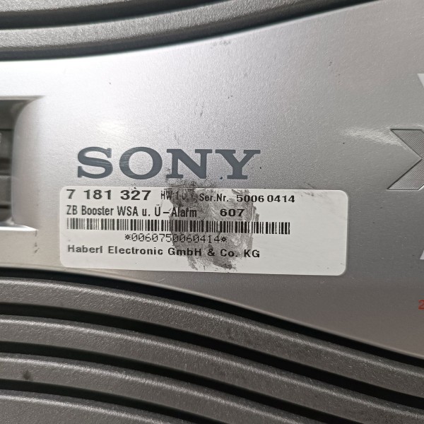 Modulo Amplificador Som Sony Xplod Xmsd12x Bmw 530 E60 04 10