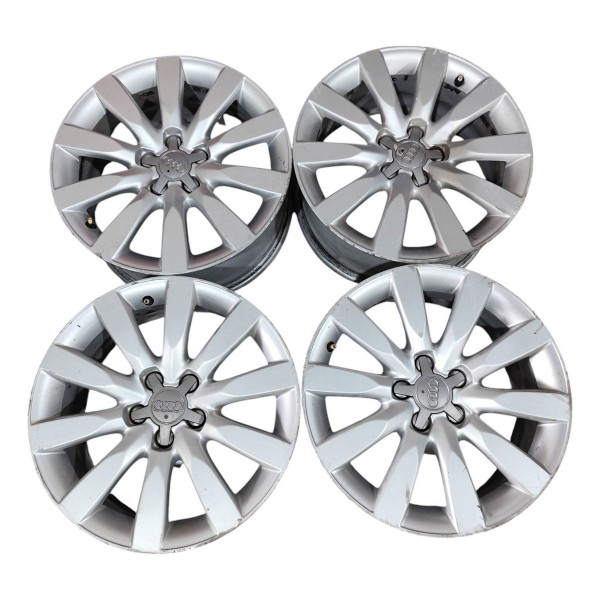 Jogo Rodas 16 Audi A1 2010 2018 5x100 7jx16h2et34 8x0601025g Prateado
