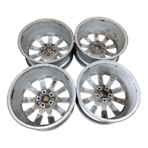 Jogo Rodas 16 Audi A1 2010 2018 5x100 7jx16h2et34 8x0601025g Prateado