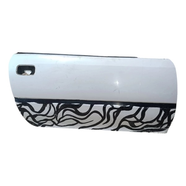 Folha Porta Direita Chevrolet Calibra 1993 1995 Dianteira Direita Branco