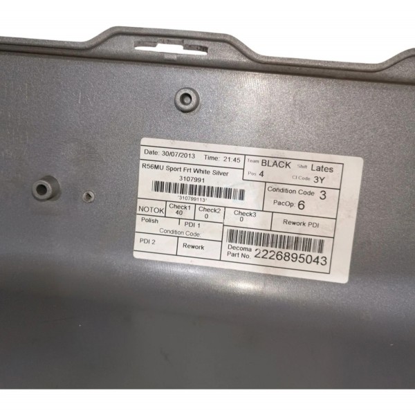 Parachoque Dianteiro Mini Cooper R56 2011 2013 7255107