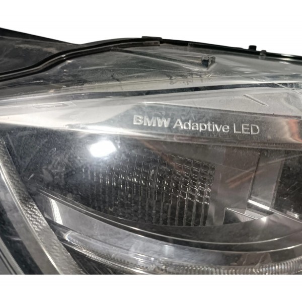 Farol Direito Bmw X6 2012 2014 E71 7356210200 Detalhe Direito/passageiro