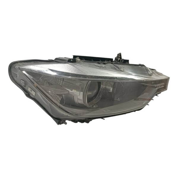 Farol Direito Bmw 320 F30 2012 2015 7259526 Detalhe Direito/passageiro
