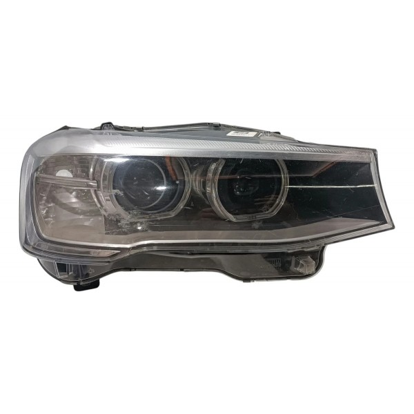 Farol Direito Bmw X3 2014 2016 F25 7460638 Detalhe Direito/passageiro