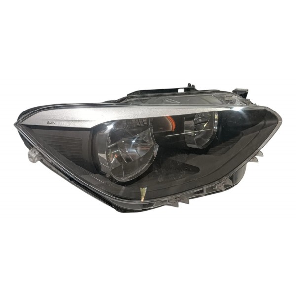 Farol Direito Bmw 120 F20 2011 2015 Detalhe Lente Direito/passageiro