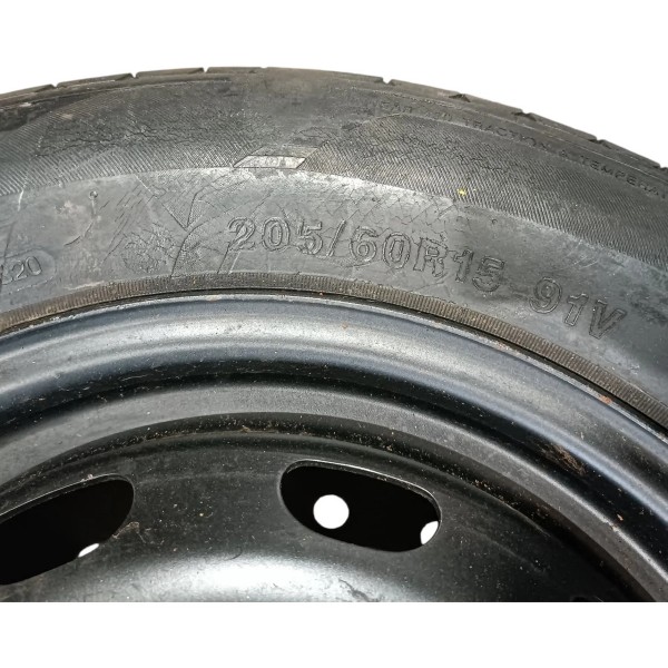 Roda Estepe 15  5x100 Et30 Vw T-cross 2019 2026