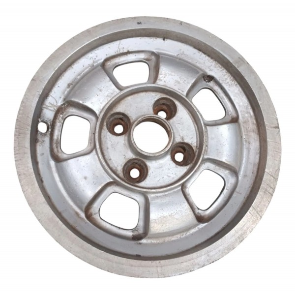 Jogo Rodas Tijolinho Aro 13 4x100 Chevette Prateado