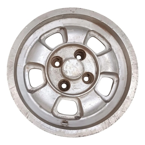 Jogo Rodas Tijolinho Aro 13 4x100 Chevette Prateado