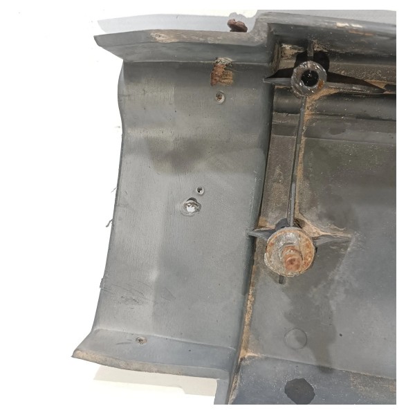 Polaina Esquerda Parachoque Traseiro Gm Chevette 87 93 Detal Preto Fosco