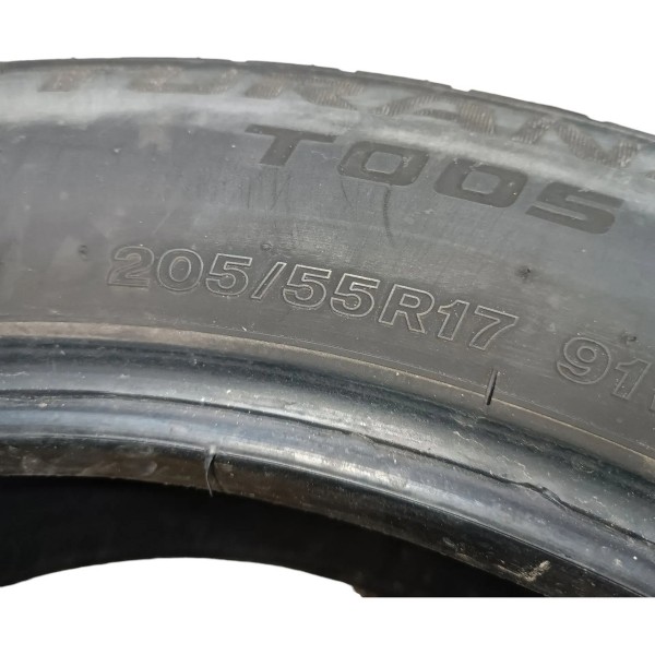 Pneu Bridgestone Turanza 205/55r17 Dot 0120 50% Borracha