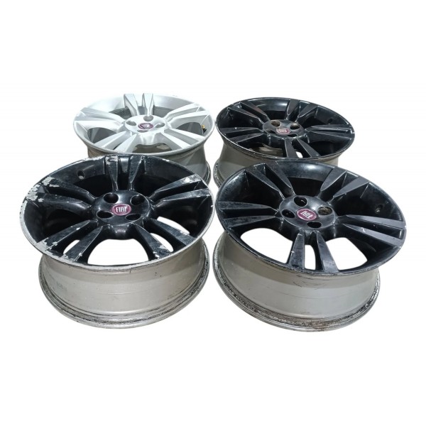 Jogo Roda Fiat Bravo Tjet 17 4x98 7jx17h2 2011 2014 Pintar