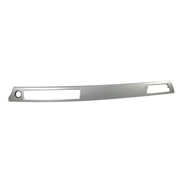 Moldura Tabelie Painel Bmw 320 325 335 06 12 6982457 Detalhe Prateado