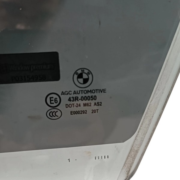 Vidro Porta Dianteira Esquerda Bmw 528 F10 2011 2017 535 550