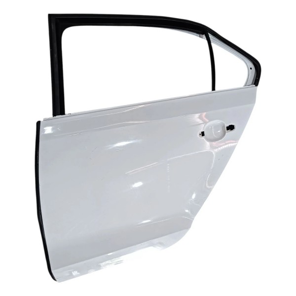 Folha Porta Traseira Esquerda Vw Jetta 2012 2017 Lisa Traseira Esquerda