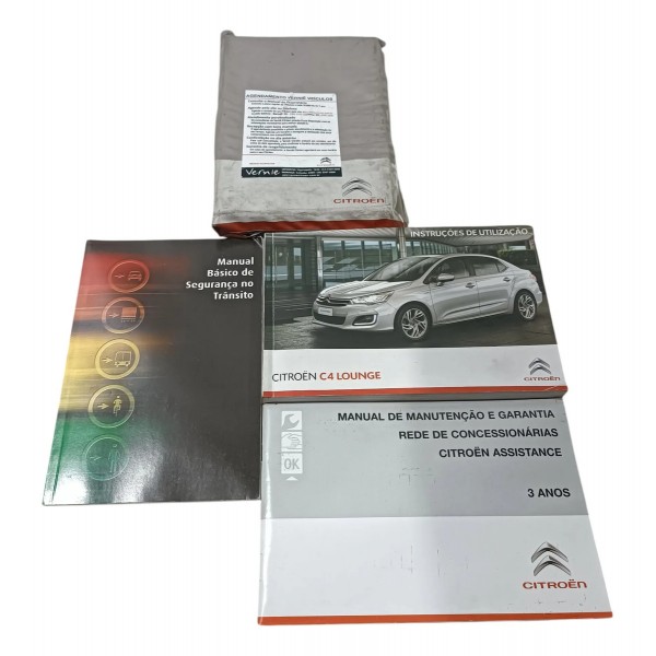 Manual Proprietário Citroen C4 2013 2017