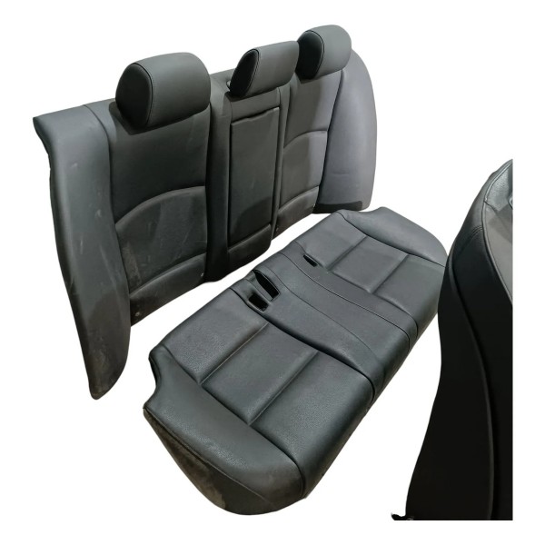 Jogo Bancos Elétricos Bmw 528 F10 2011 2017 535 550 Preto